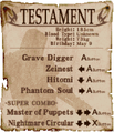 Testament Wanted Poster