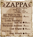 Zappa Wanted Poster