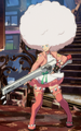 Elphelt with an Afro.