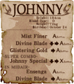 Johnny Wanted Poster
