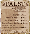 Faust Wanted Poster