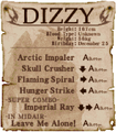 Dizzy Wanted Poster