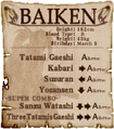 Baiken Wanted Poster
